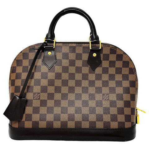 Louis Vuitton Damier Ebene Alma PM Tote