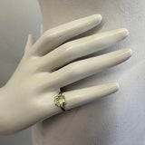 10K Gold Ring with Prasiolite