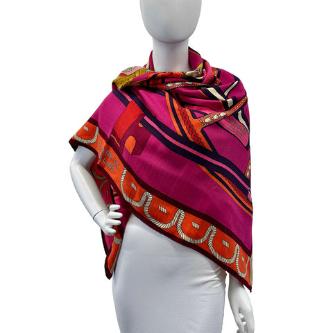 Hermes "Balade en Berline" Shawls