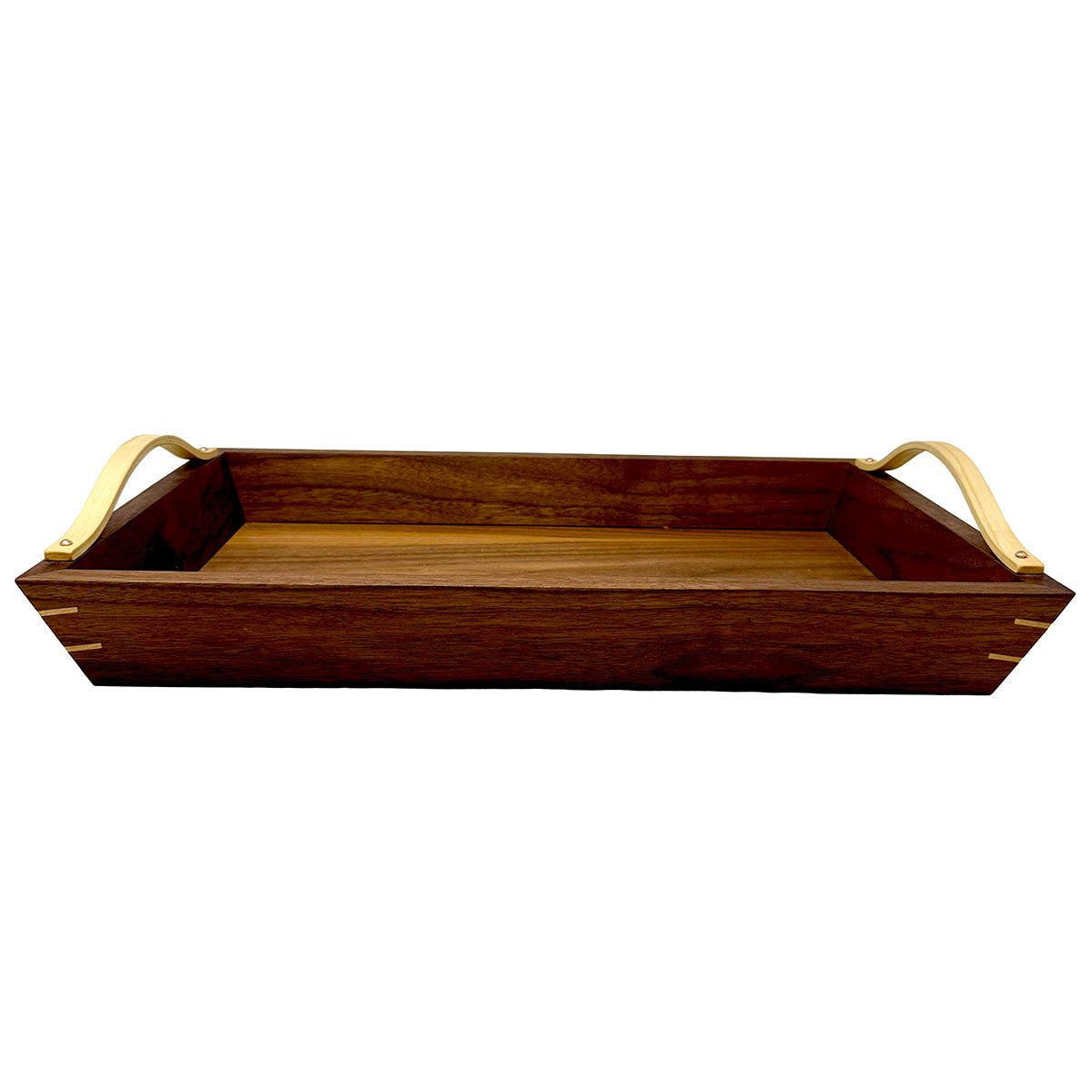 Medium Wood Two Tone Serving Tray