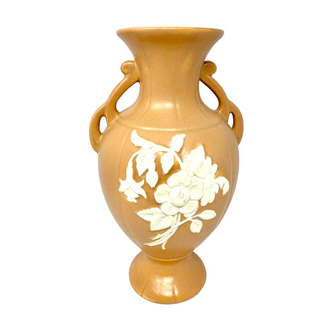 Weller Pottery, Cameo, 1930's Handled Vase