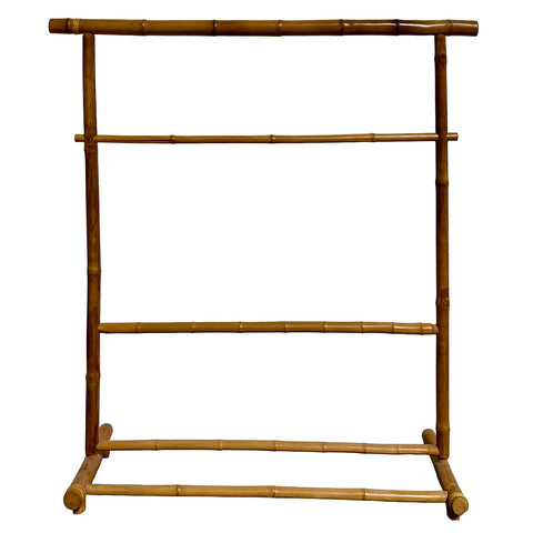 Bamboo Blanket/Towel Rack