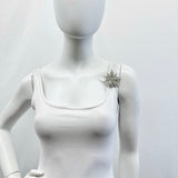 Weiss Crystal Star Brooch Pin