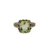 10K Gold Ring with Prasiolite