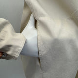 Max Mara Long Sleeve Hooded Dress with Slit Pocket