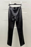Chanel 19A Egyptian series lizard pattern leather trousers