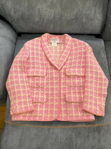 Chanel Vintage 1996 Tweed Jacket (Size 40)