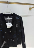 Hermes 25 Autumn/Winter black wool Cardigan