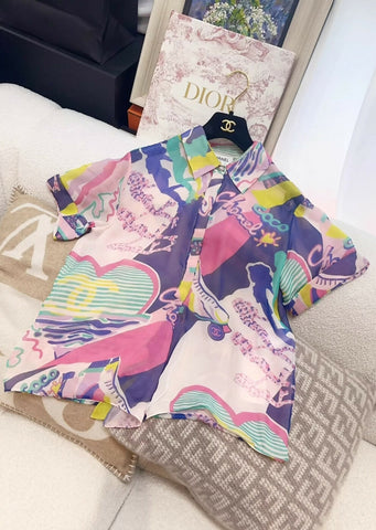 Chanel 24C Multicolor shirt