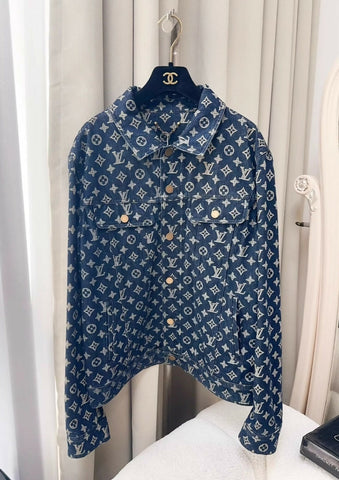 Louis Vuitton blue denim jacket