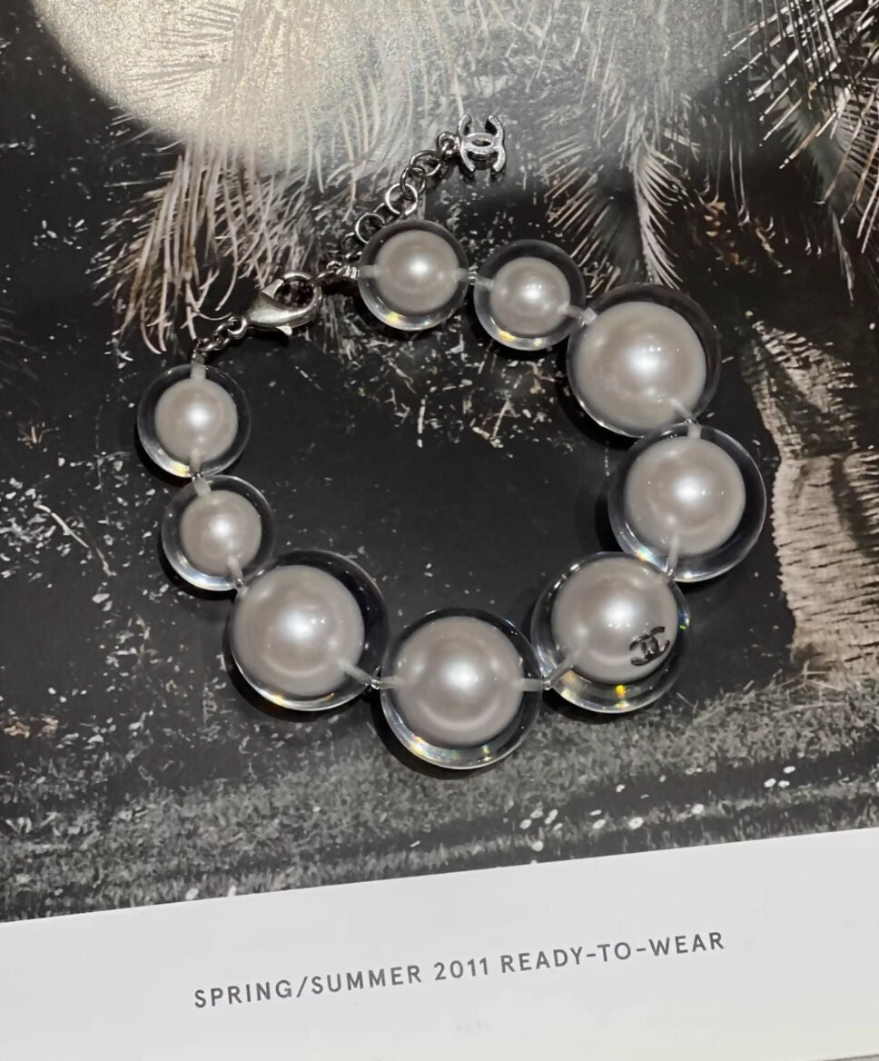 Chanel 17k Pearl Bracelet