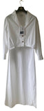 NWT Chanel 23C Monte-Carlo Runway Long Tuxedo Dress Shirt Blouse FR 40