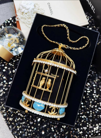 Chanel 20A Love Bird Cage Minaudière